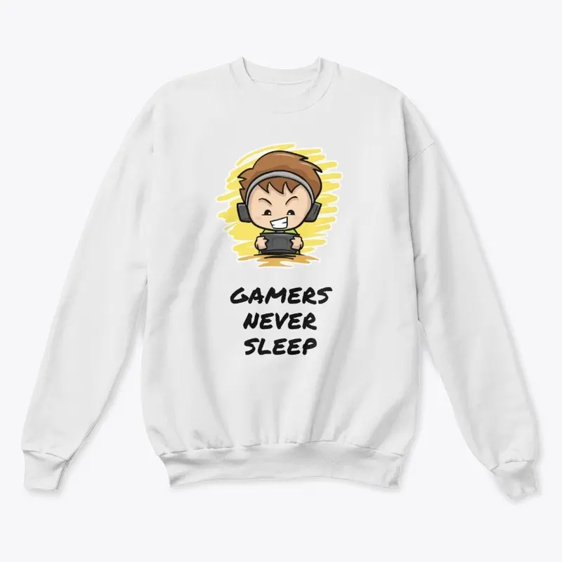 Gamers never sleep