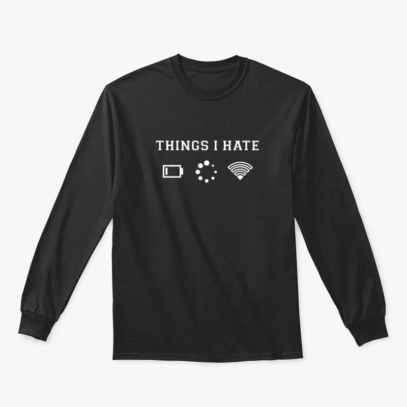 Things I hate